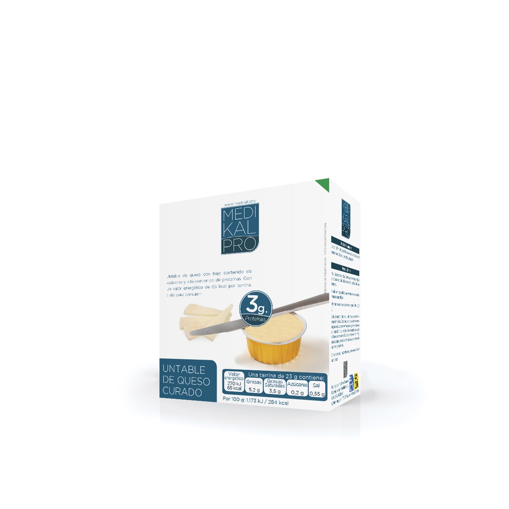 Untable de queso curado (8uds)