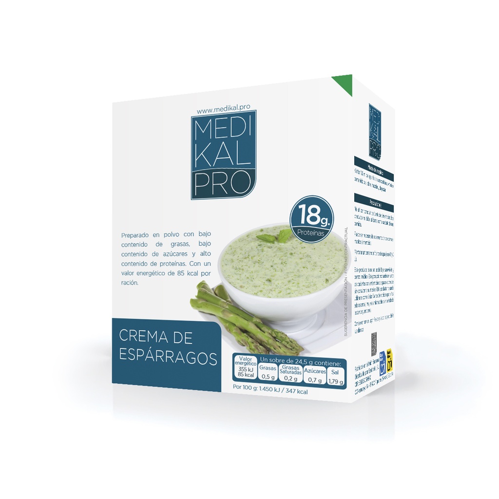 Crema de espárragos (7uds)