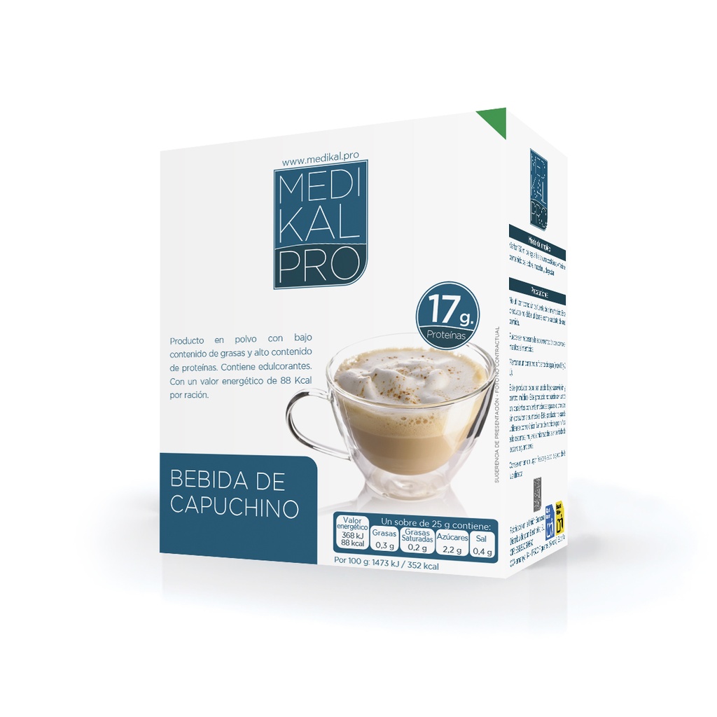 Bebida de Capuchino (7uds)