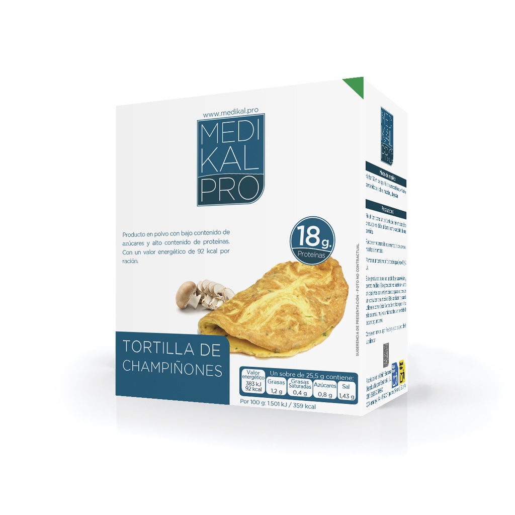 Pro-Tortilla con setas (5uds)