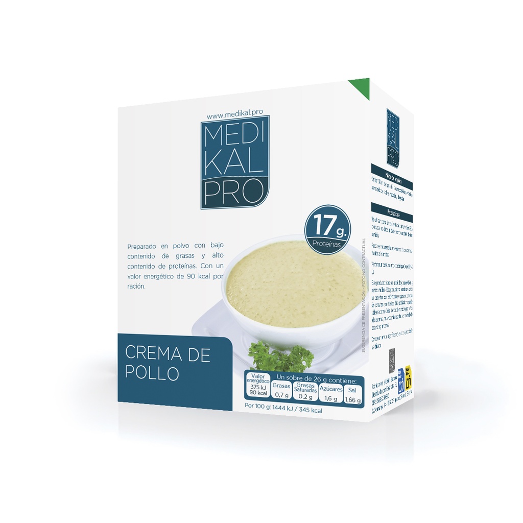 Crema sabor a Pollo (5uds)