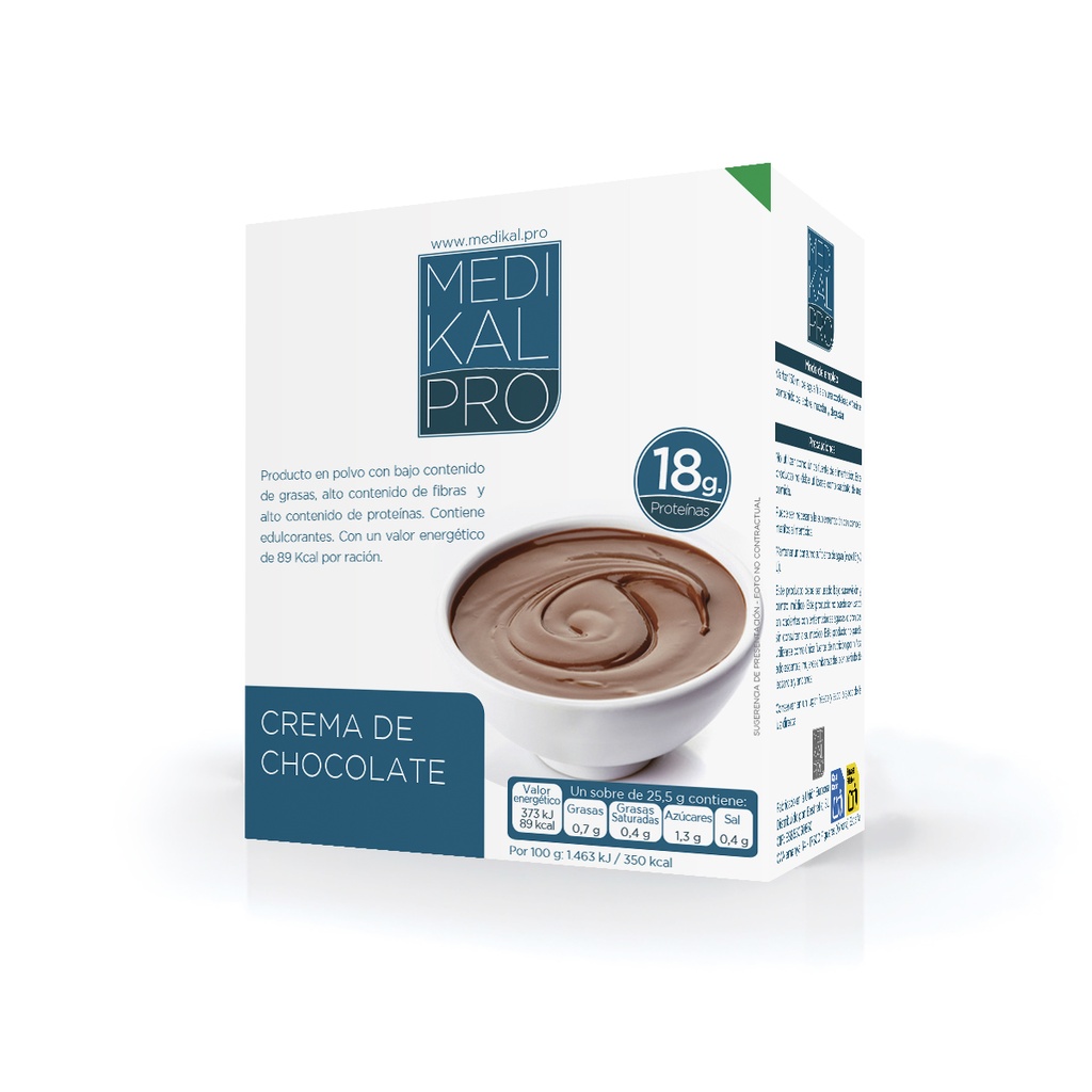 Crema sabor a chocolate (7uds)