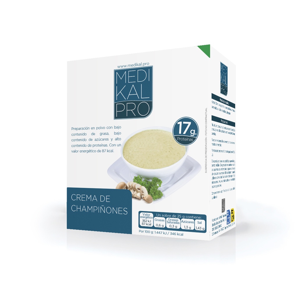 Crema de champiñones (7uds)