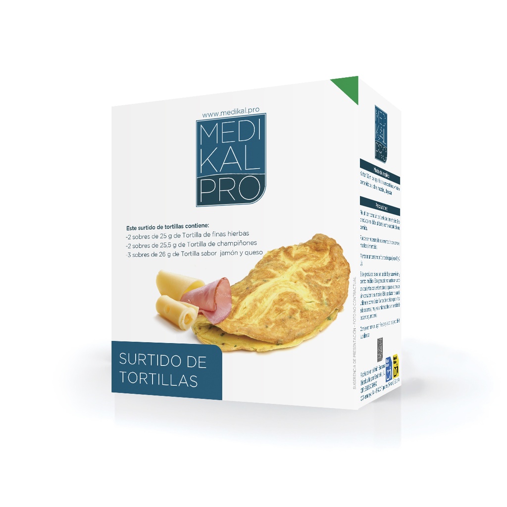 Surtido de tortillas - Mix de tortilla (7 uds)