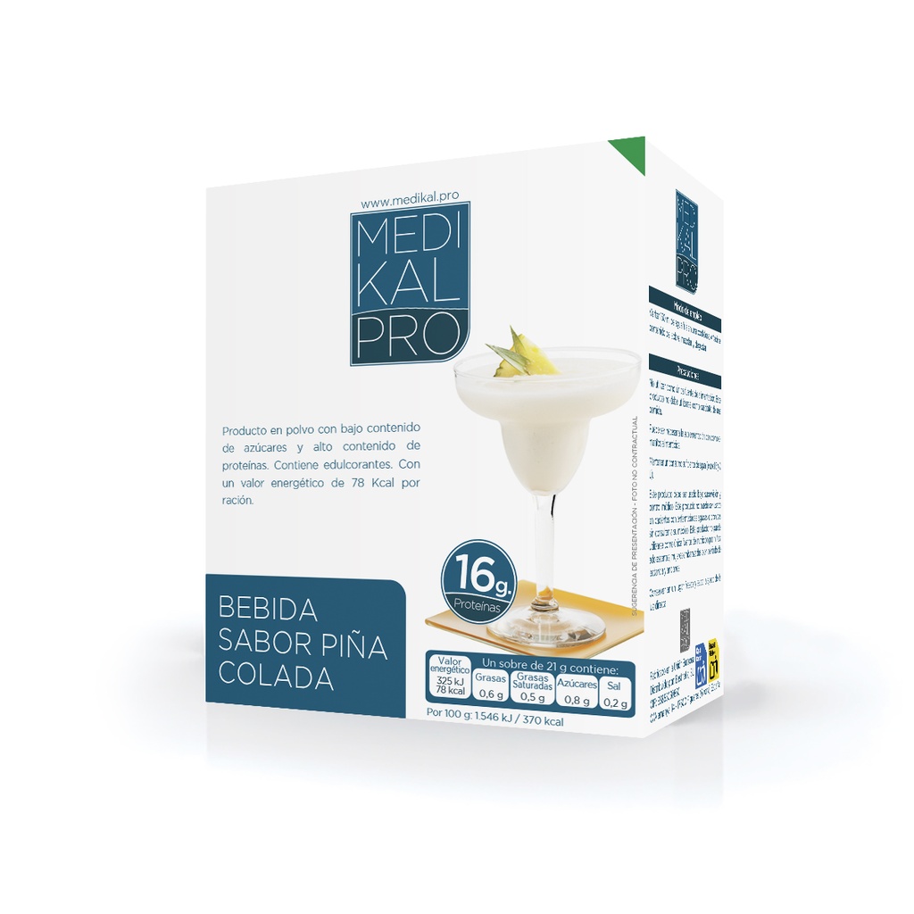 Bebida de Piña Colada (7 uds.)