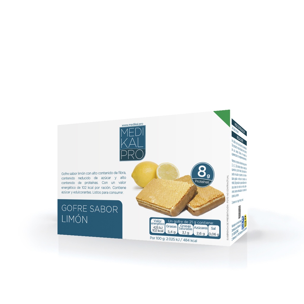 Gofre sabor Limón (7uds)