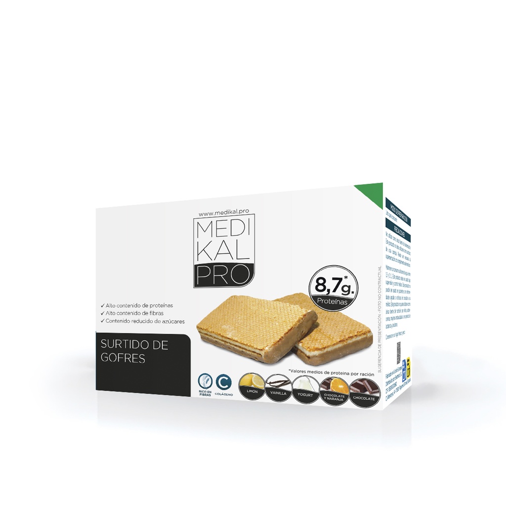 Surtido de merienda - Mix gofres (7uds)