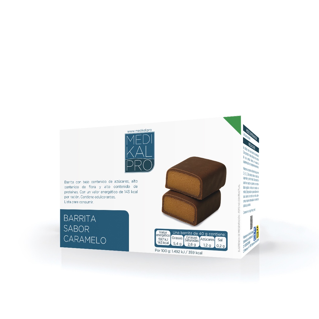 Barrita sabor caramelo (5 uds)