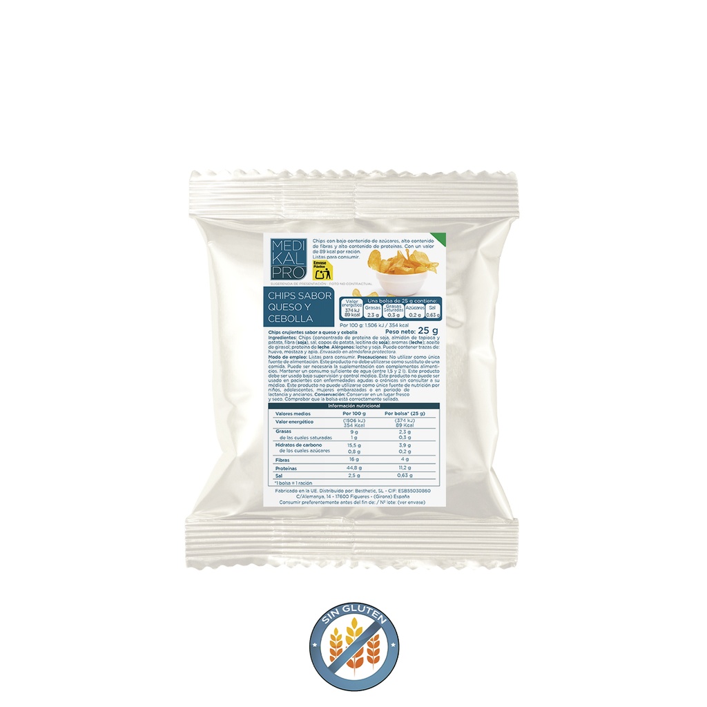 Chips sabor queso y cebolla (1ud)