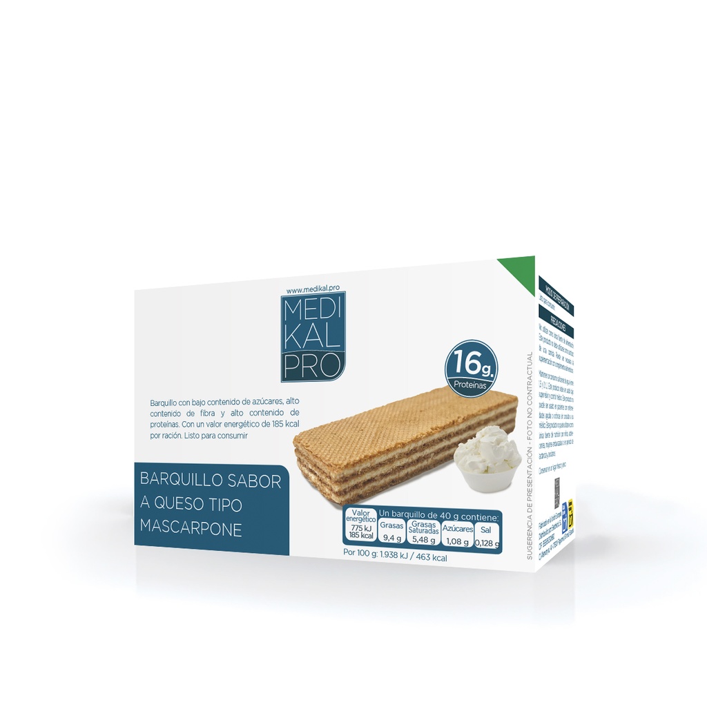 Barquillo mascarpone (5uds)