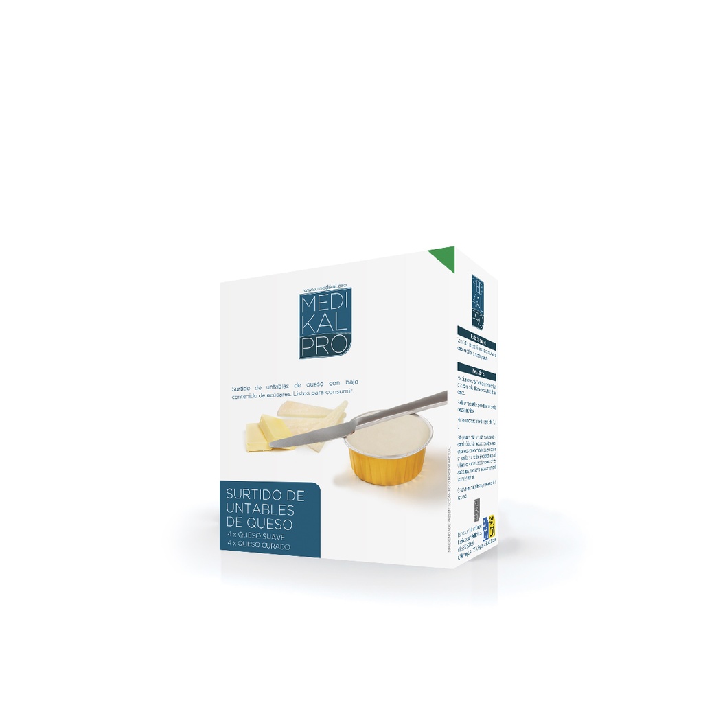 Surtido de untables de queso (8uds)