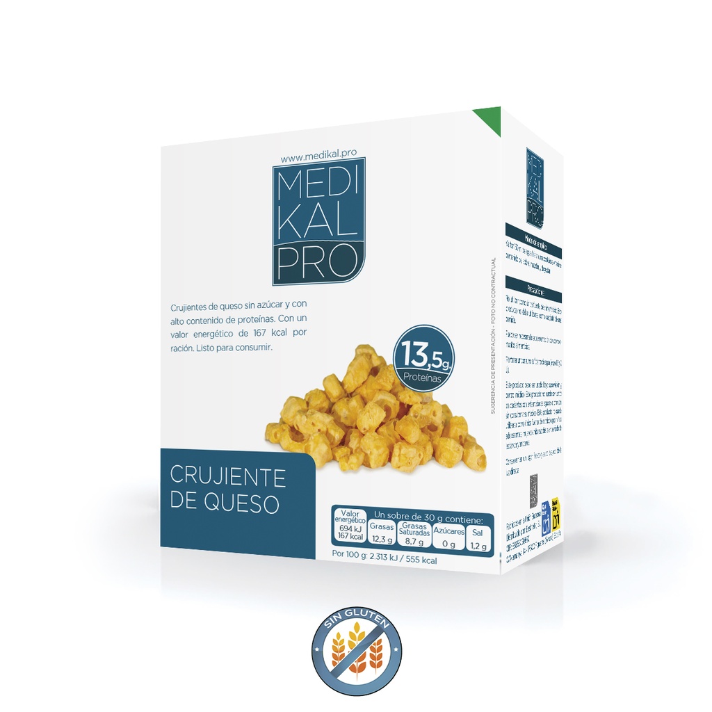 Crujiente de queso (4uds)