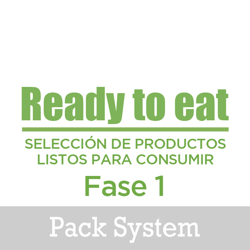 PACK READY TO EAT- FASE 1 (1 semana)